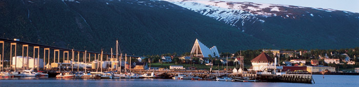 Troms Region North Norway City Attractions