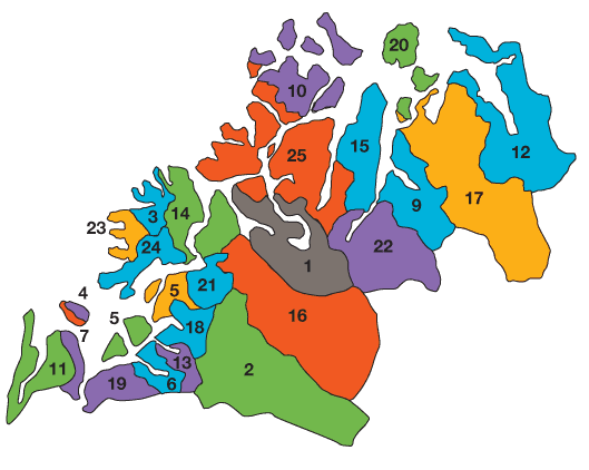 Troms Region Municipalities